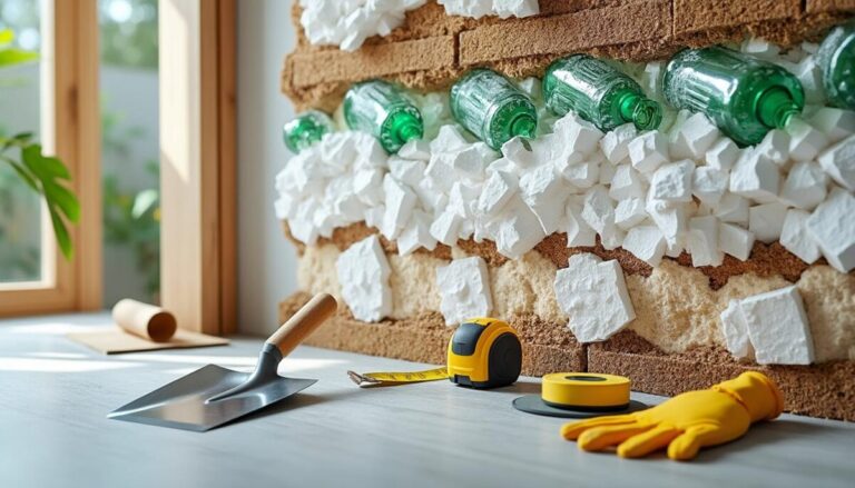 découvrez comment fabriquer un mur isolant écologique en utilisant des déchets propres, une méthode durable et économique pour améliorer l'isolation de votre habitat.